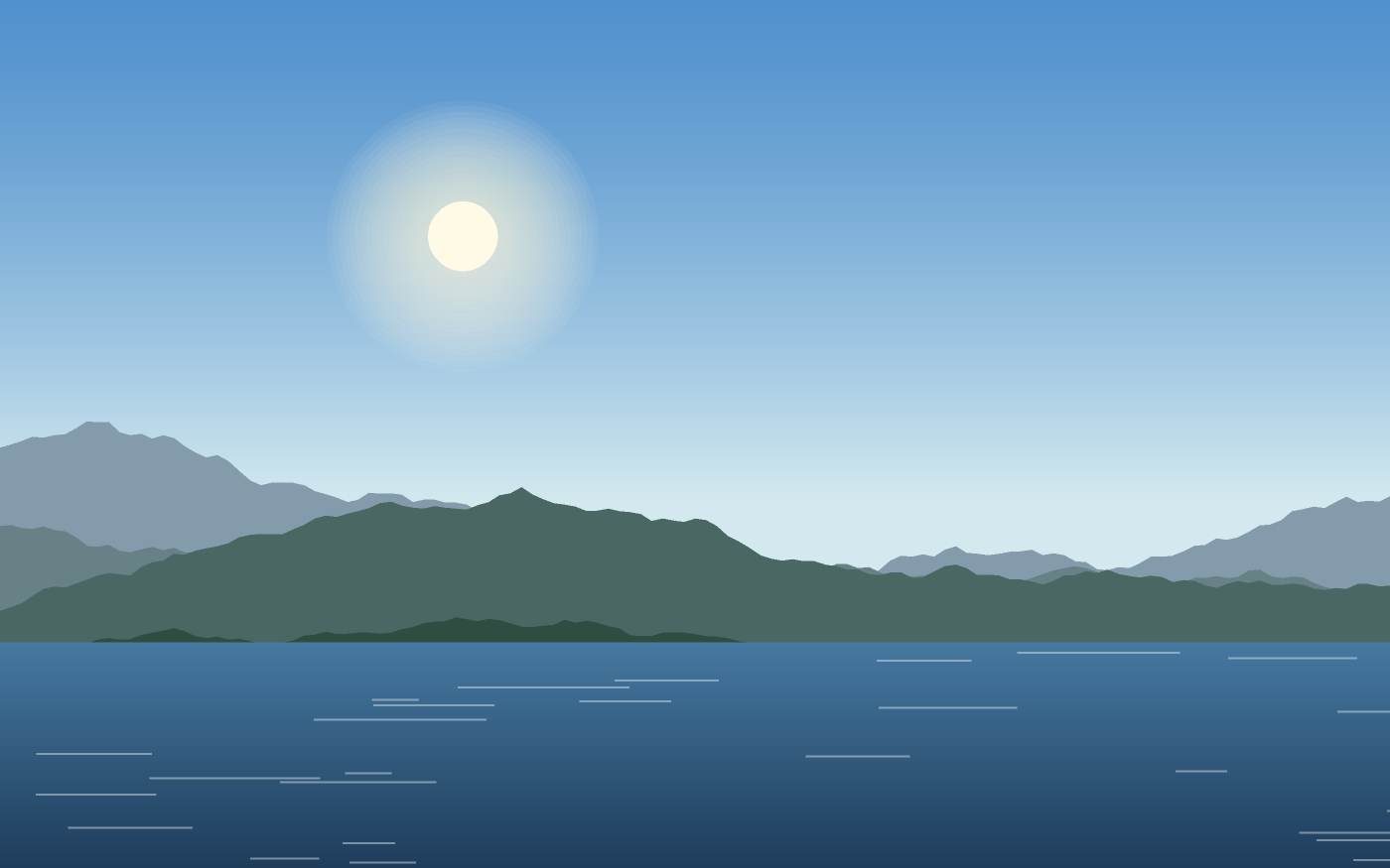Landschaftsillustration