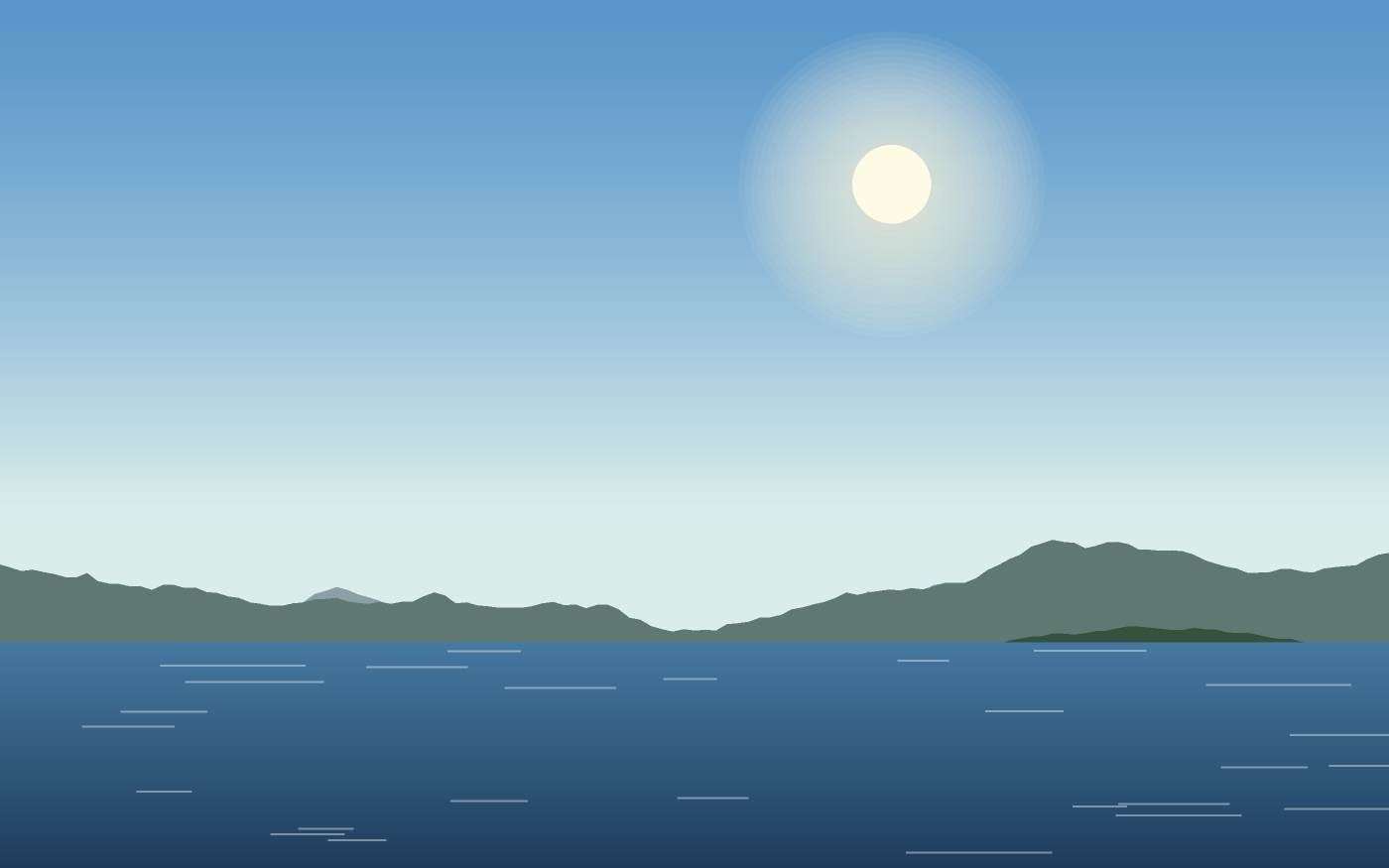 Landschaftsillustration
