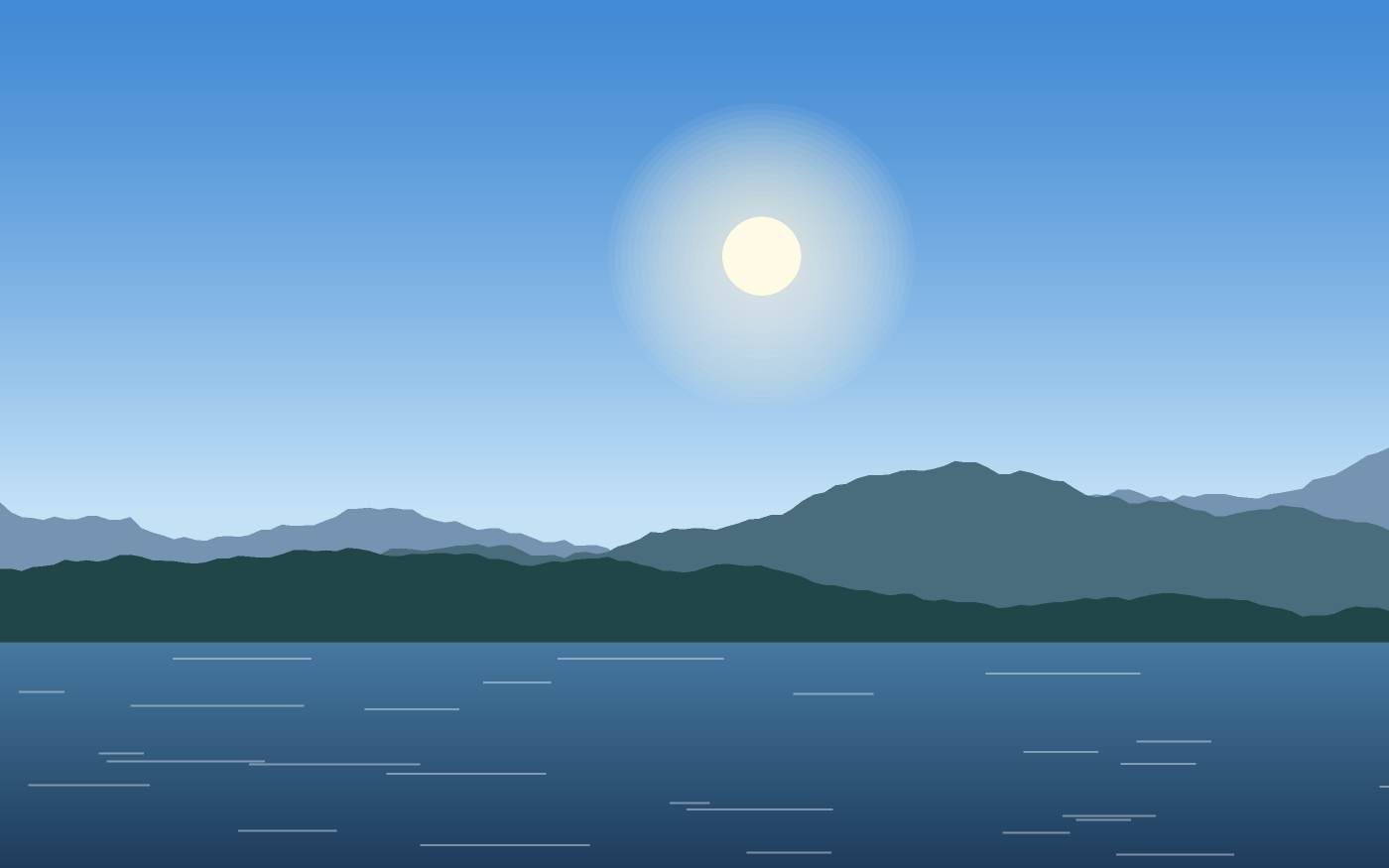 Ilustrace krajiny