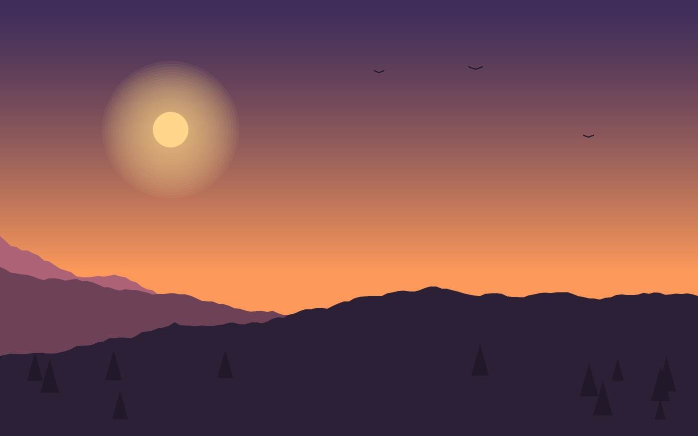Landskabsillustration
