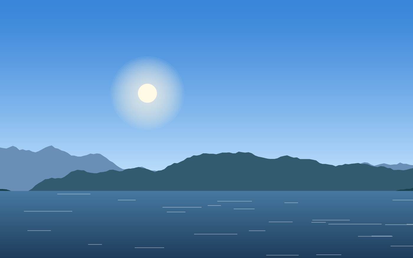 Ilustración de un paisaje