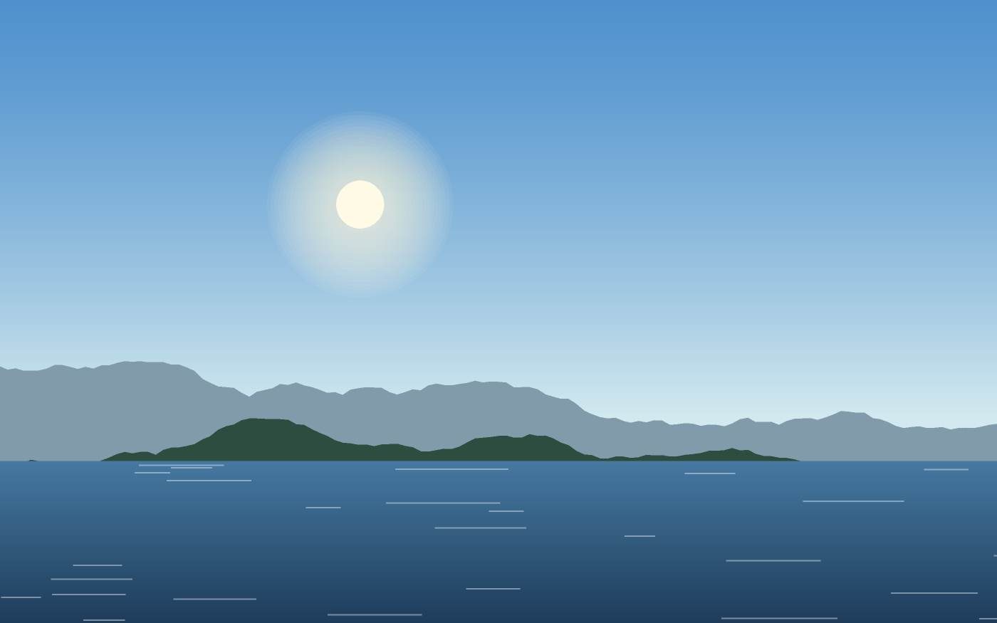Landschapsillustratie