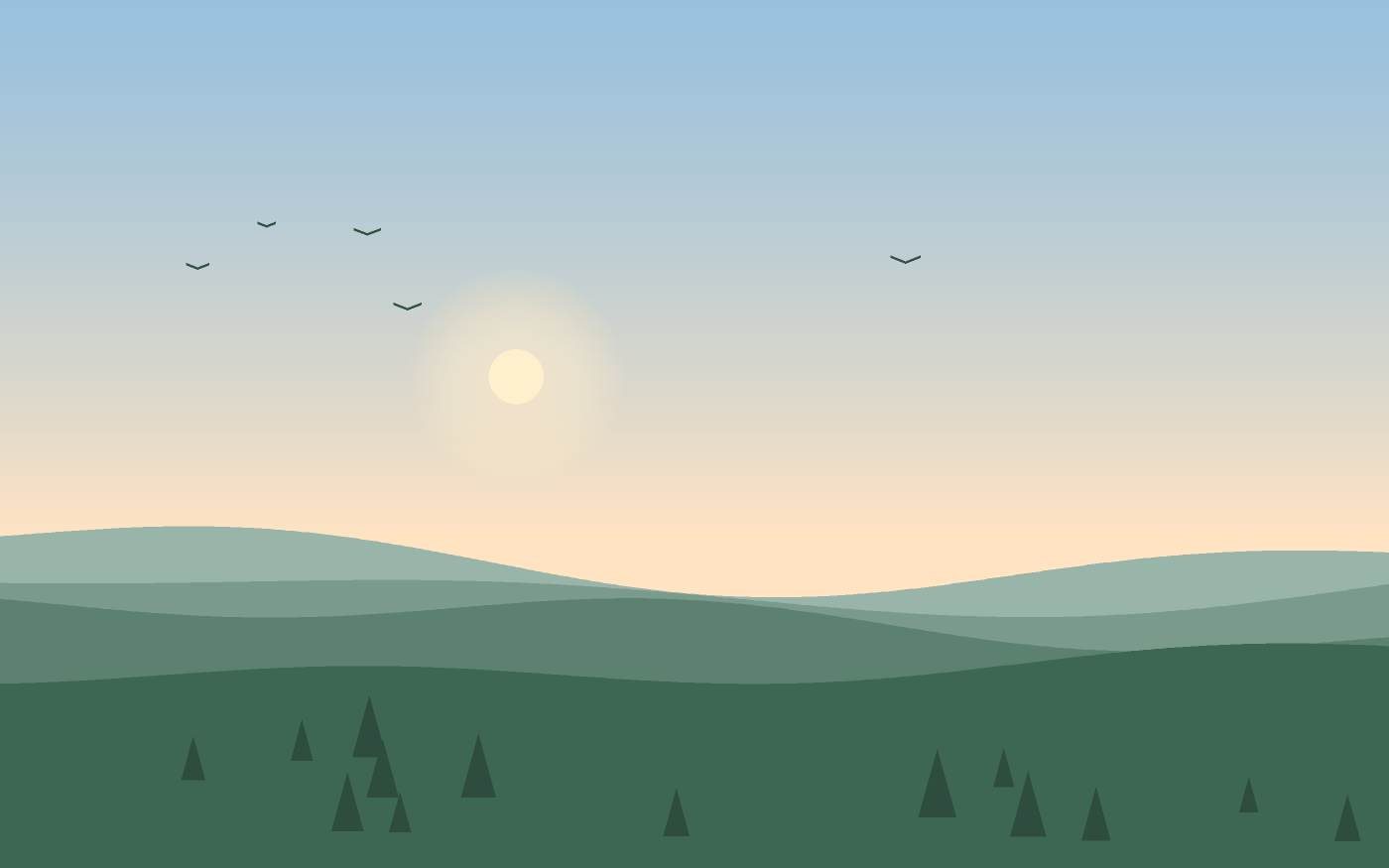 Landskapsillustration