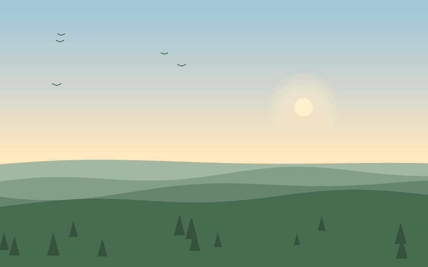 Landskapsillustration
