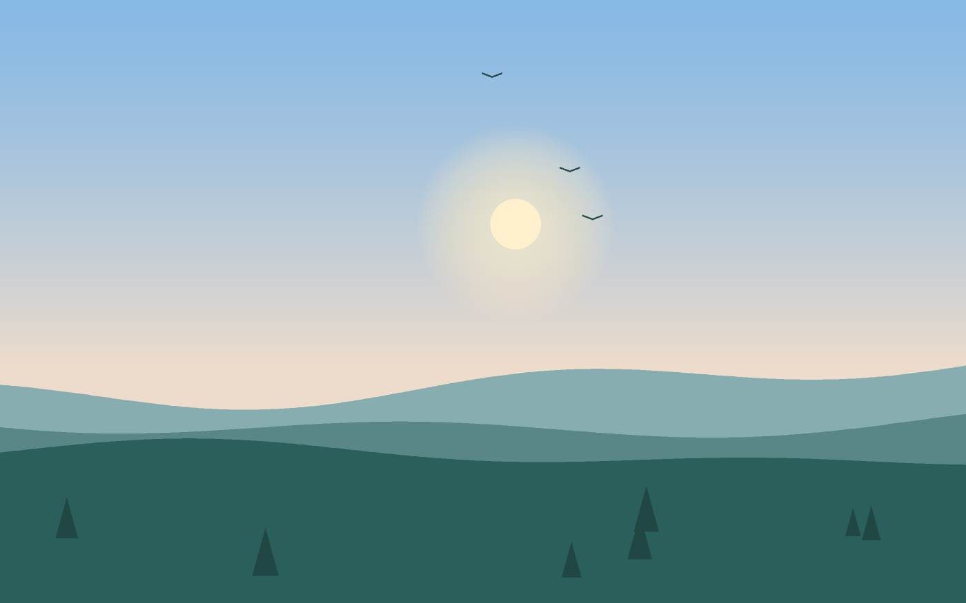 Landskapsillustration