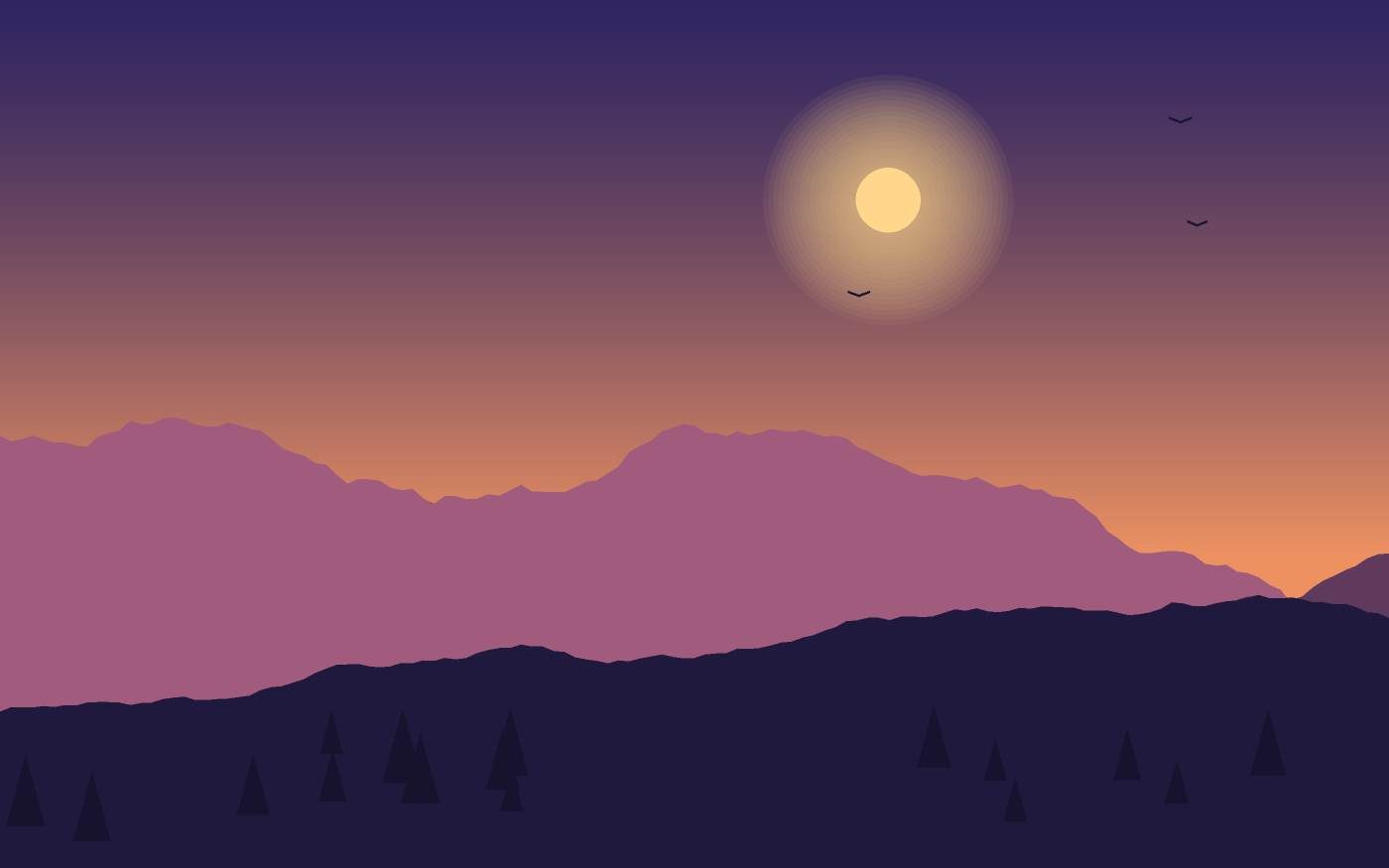 Landskapsillustration
