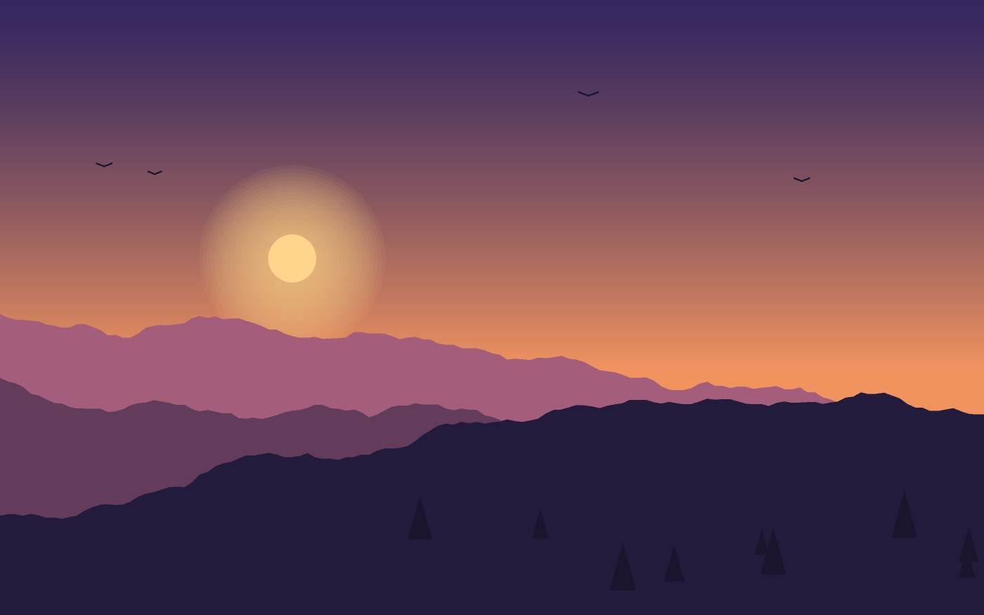 Landscape illustration