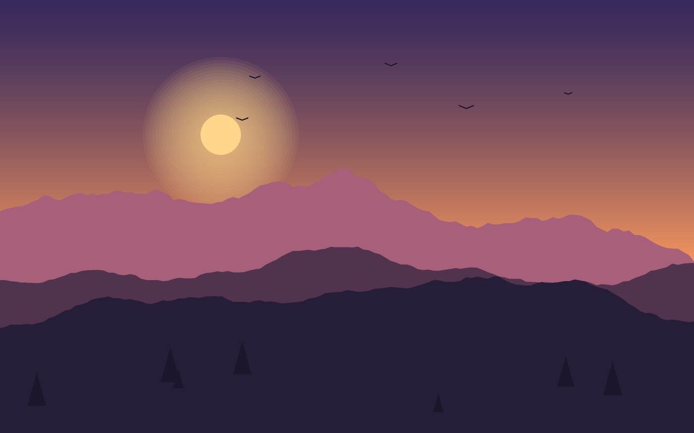 Landscape illustration