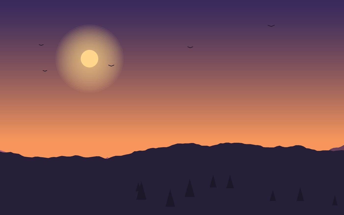 Landscape illustration