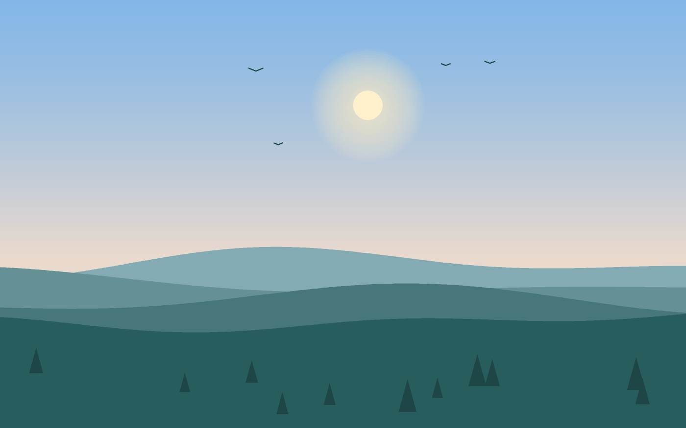 Landscape illustration